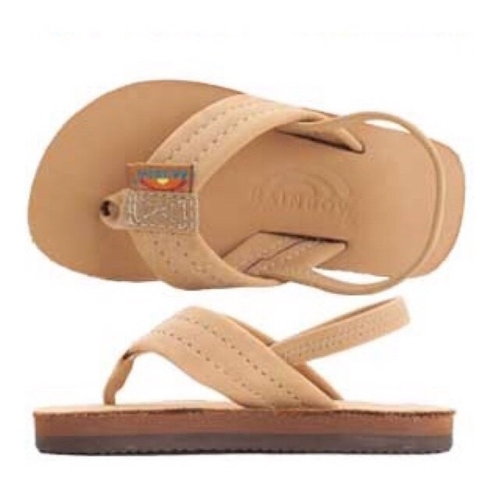 Rainbow Brand 🌈 toddler elastic sling back sandals